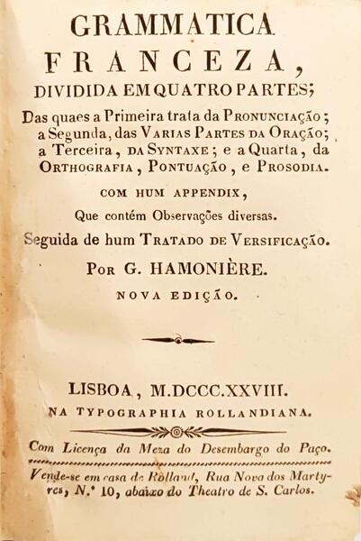 GRAMMATICA FRANCEZA,