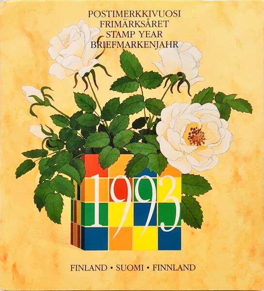 POSTIMERKKIVUOSI 1993: FRIMÄRKSÅRET, STAMP YEAR, BRIEFMARKENJAHR.