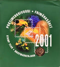 POSTIMERKKIVUOSI 2001: FRIMÄRKSÅRET, STAMP YEAR, BRIEFMARKENJAHR.