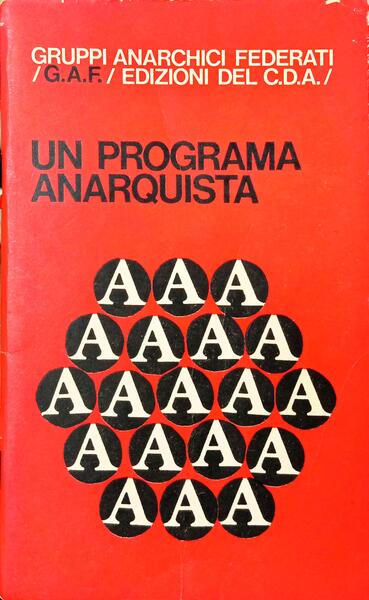 UN PROGRAMA ANARQUISTA.