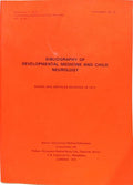 BIBLIOGRAPHY OF DEVELOPMENTAL MEDICINE AND CHILD NEUROLOGY, SUPLEMENT, N.º 26, VOL. 14, N.º 1, 1972 - SUPPLEMENT, N.º 44, VOL. 23, N.º 2, 1981. [5 VOLS.]