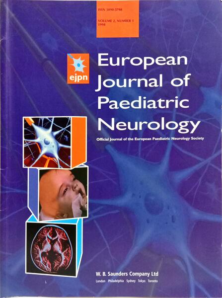 EUROPEAN JOURNAL OF PAEDIATRIC NEUROLOGY, VOL, 2, N.º 1, 1998 - VOL. 2 N.º 6 1998. [3 VOLS.]