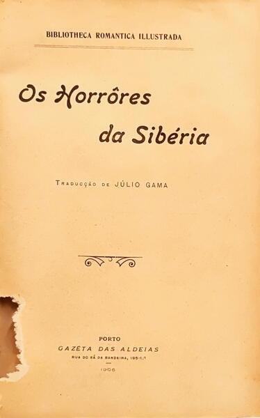 HORRÔRES (OS) DA SIBÉRIA.
