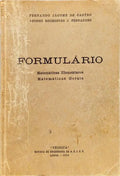 FORMULARIO: MATEMÁTICAS ELEMENTARES, MATEMÁTICAS GERAIS.