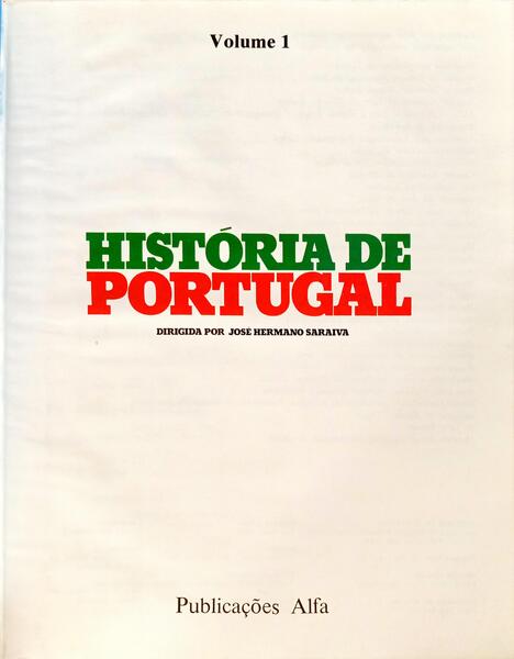 HISTÓRIA DE PORTUGAL. [3 VOLS.]