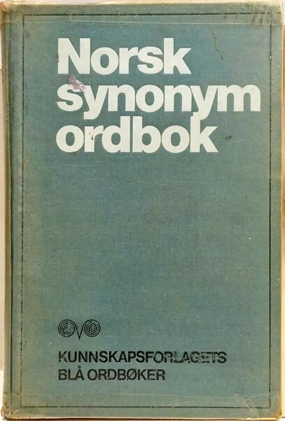 NORSK SYNONYMORDBOK.