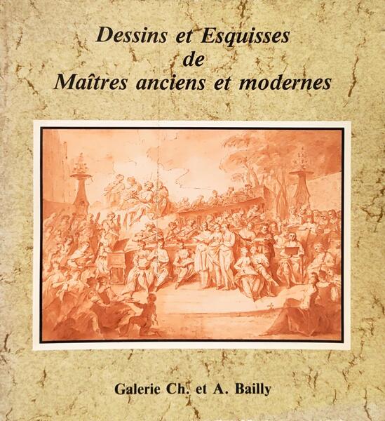 DESSINS ET ESQUISSES DE MAÎTRES ANCIENS ET MODERNES.