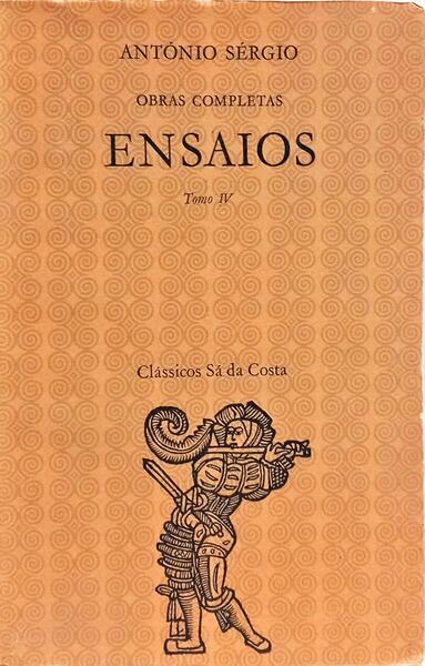 ENSAIOS, TOMO IV. [1.ª EDIÇÃO]