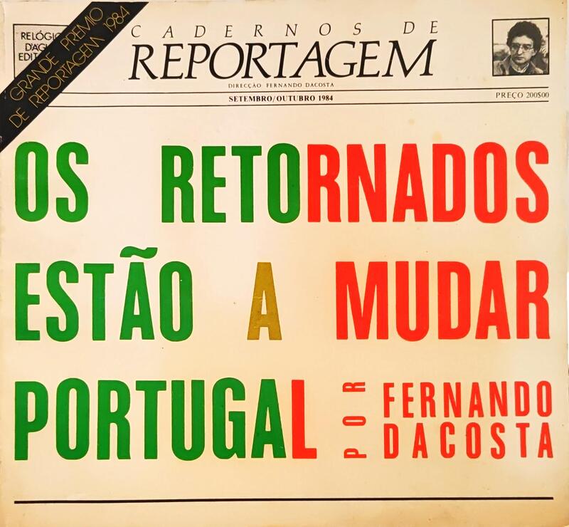 OS RETORNANDOS ESTÃO A MUDAR PORTUGAL.