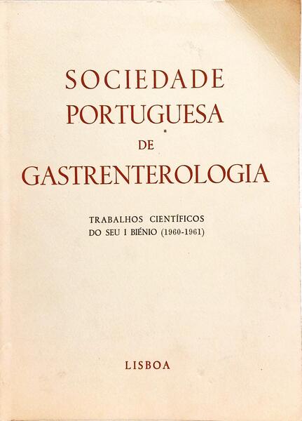 SOCIEDADE PORTUGUESA DE GASTRENTEROLOGIA.