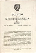 BOLETIM DA SOCIEDADE DE GEOGRAFIA DE LISBOA, N.º 1-12, JANEIRO-DEZEMBRO 1996.