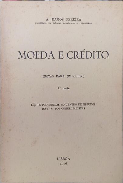 MOEDA E CRÉDITO.