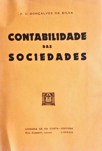 CONTABILIDADE DAS SOCIEDADES.
