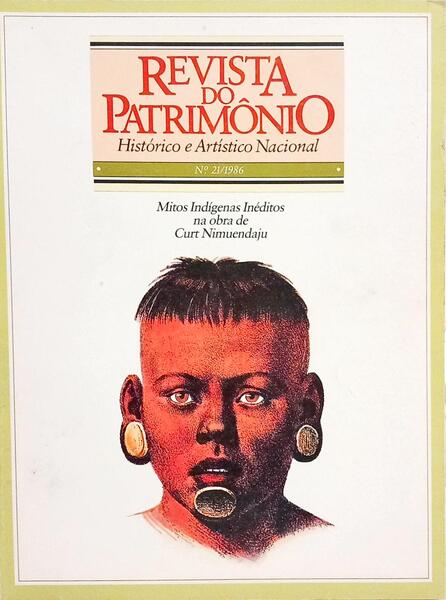 REVISTA DO PATRIMÔNIO: HISTÓRICO E ARTÍSTICO NACIONAL, N.º 21/1986.