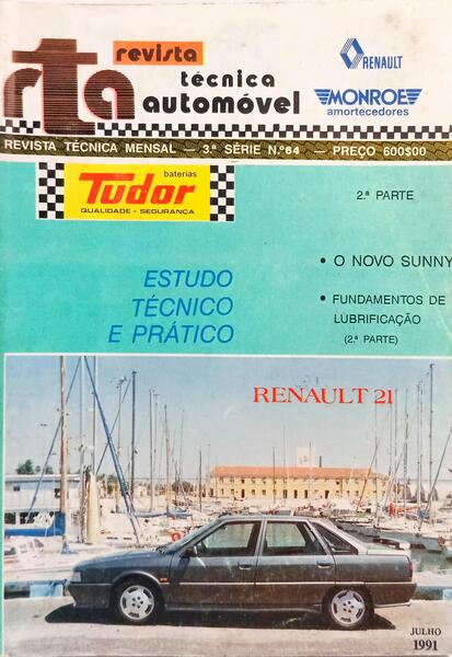 REVISTA TÉCNICA AUTOMÓVEL, 3.ª SÉRIE, Nº. 64, JULHO DE 1991.