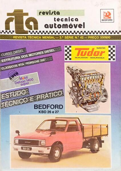 REVISTA TÉCNICA AUTOMÓVEL, 3.ª SÉRIE, Nº. 42, JULHO DE 1987.