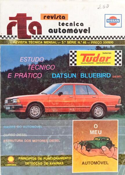 REVISTA TÉCNICA AUTOMÓVEL, 3.ª SÉRIE, Nº. 46, DEZEMBRO DE 1987.