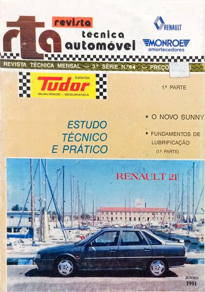 REVISTA TÉCNICA AUTOMÓVEL, 3.ª SÉRIE, Nº. 64, JUNHO DE 1991. [2 VOLS.]