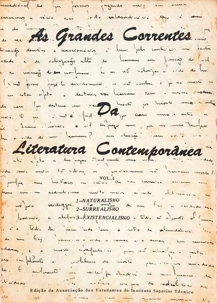 AS GRANDES CORRENTES DA LITERATURA CONTEMPORÃ‚NEA.