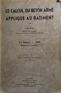 LE CALCUL DU BÉTON ARME APPLIQUE AU BÂTIMENT.