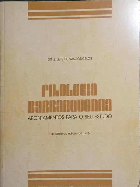 FILOLOGIA BARRANQUENHA. [FAC-SIMILE]