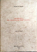 GRAMÁTICA DA LINGUAGEM PORTUGUESA.