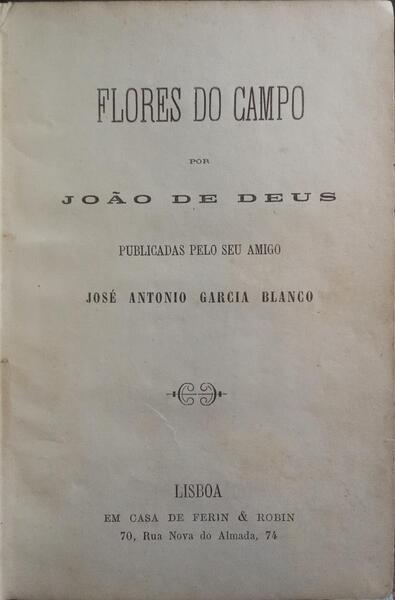 FLORES DO CAMPO.