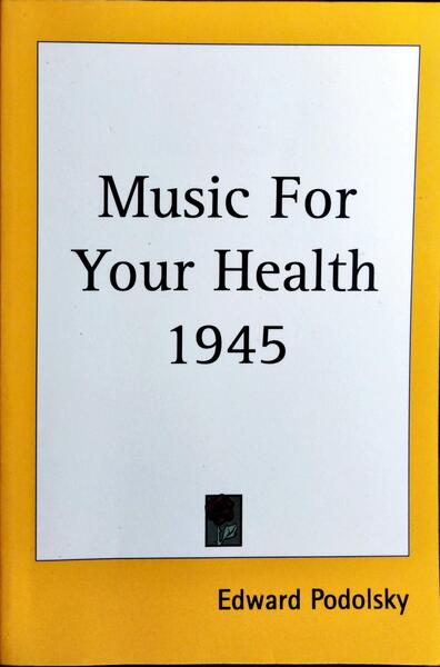 MUSIC FOR YOUR HEALTH.