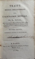 TRAITÉ MÉDICO-PHILOSOPHIQUE SUR L'ALIÉNATION MENTALE.