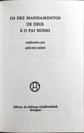 OS DEZ MANDAMENTOS DE DEUS E O PAI NOSSO.