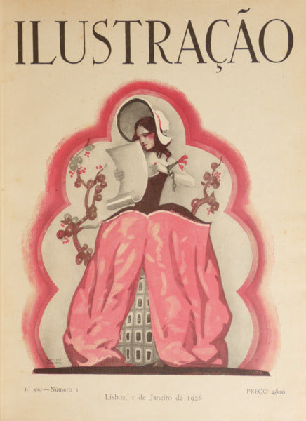 ILUSTRAÇÃO, 1.º ANO - 1926. [24 NÚMEROS]