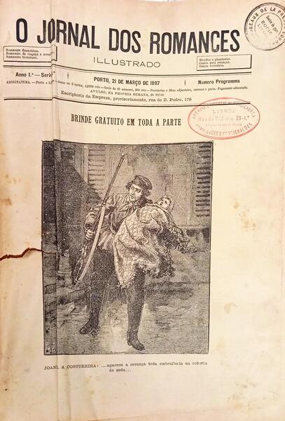 JORNAL (O) DOS ROMANCES, ILLUSTRADO, ANNO 1-2.