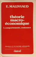THÉORIEMACRO ÉCONOMIQUE. [2 VOLS.]
