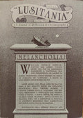 LUSITANIA, A JOURNAL OF REFLECTION AND OCEANOGRAPHY, VOLUME 1, NUMBER 2, 1988.