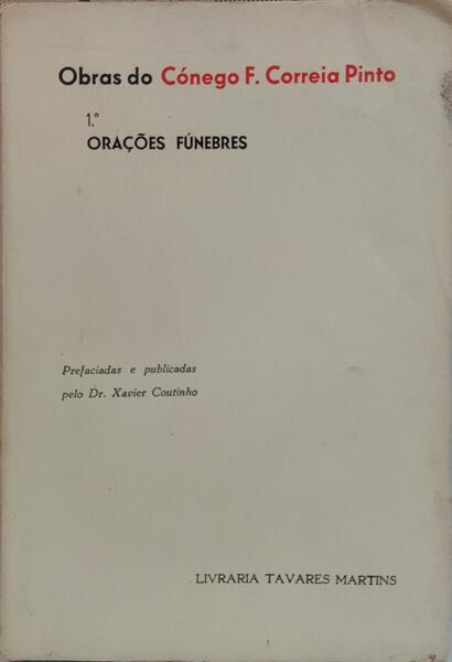ORAÇÕES FÚNEBRES.