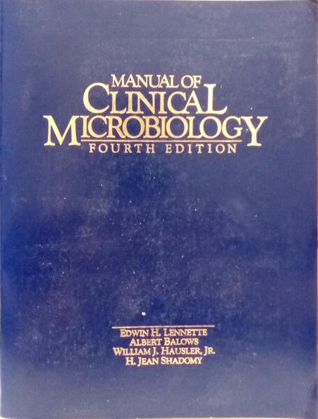 MANUAL OF CLINICAL MICROBIOLOGY.