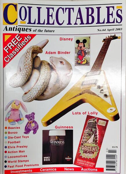 COLLECTABLES ANTIQUES OF THE FUTURE, N.º 64/73, APRIL 2003 - MAY 2004.