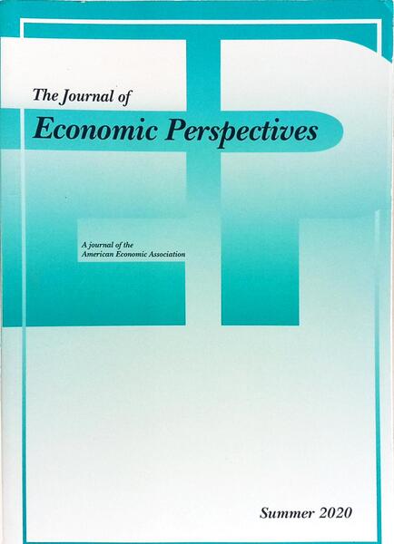 THE JOURNAL OF ECONOMIC PERSPECTIVES, VOLUME 34, NUMBERS 2-3, SPIRNG-SUMMER 2020. [2 VOLS.]