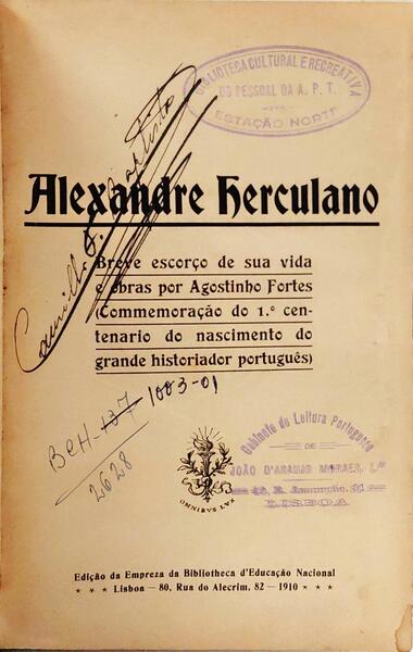 ALEXANDRE HERCULANO.