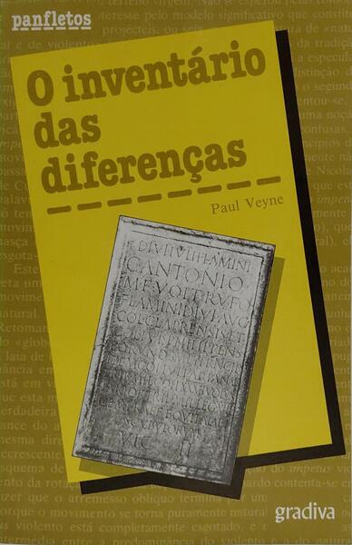 O INVENTÁRIO DAS DIFERENÇAS.