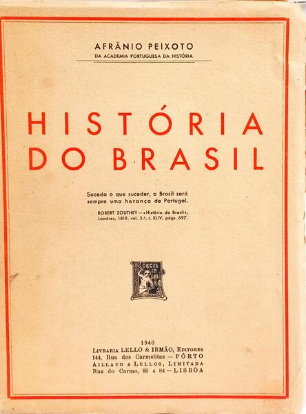 HISTÃ“RIA DO BRASIL.