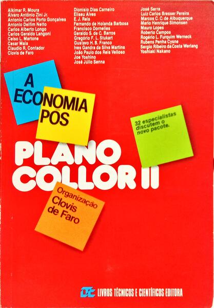 A ECONOMIA PÓS PLANO COLLOR II.