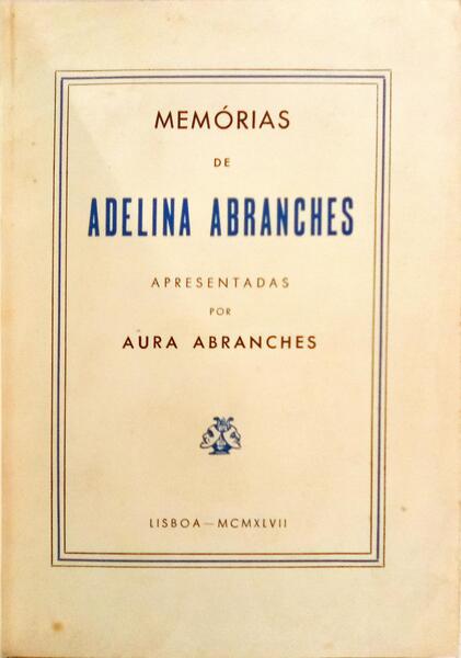 MEMÓRIAS DE ADELINA ABRANCHES.