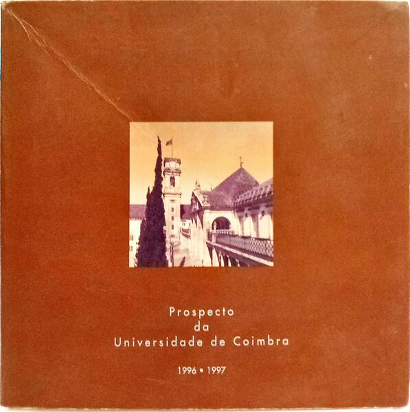 PROSPECTO DA UNIVERSIDADE DE COIMBRA: 1996-1997.