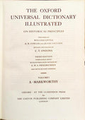 THE OXFORD UNIVERSAL DICTIONARY ILLUSTRATED. [2 VOLS.]