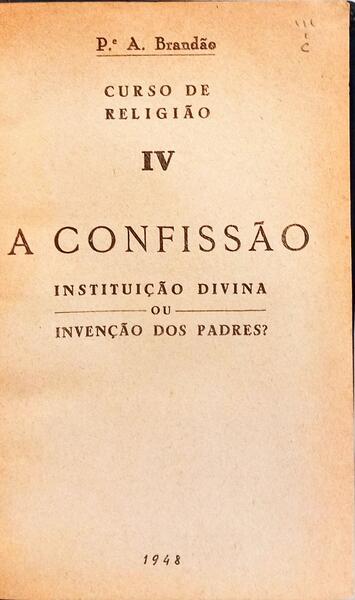 A CONFISSÃO.
