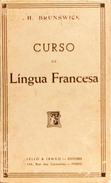 CURSO DE LÍNGUA FRANCESA.