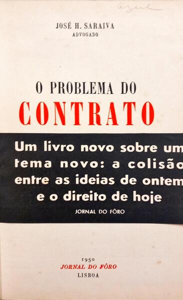 O PROBLEMA DO CONTRATO.
