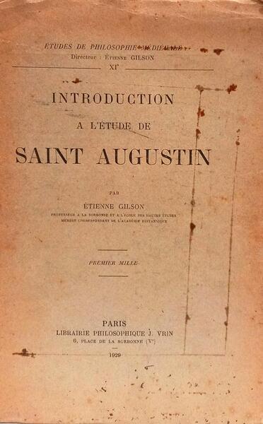 INTRODUCTION A L'ÉTUDE DE SAINT AUGUSTIN.