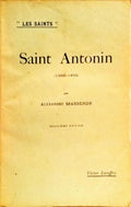 SAINT ANTONIN, (1389-1459). [2.ª EDIÇÃO]